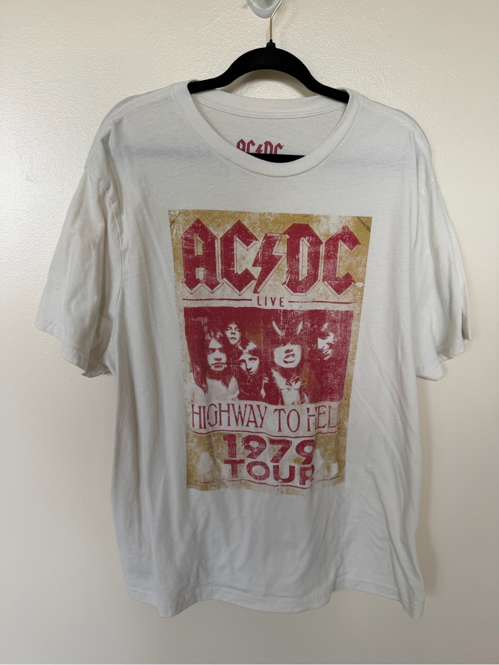 AC/DC Highway to Hell 1979 Tour Modern Graphic Tee